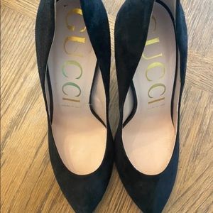 Black Gucci heels
